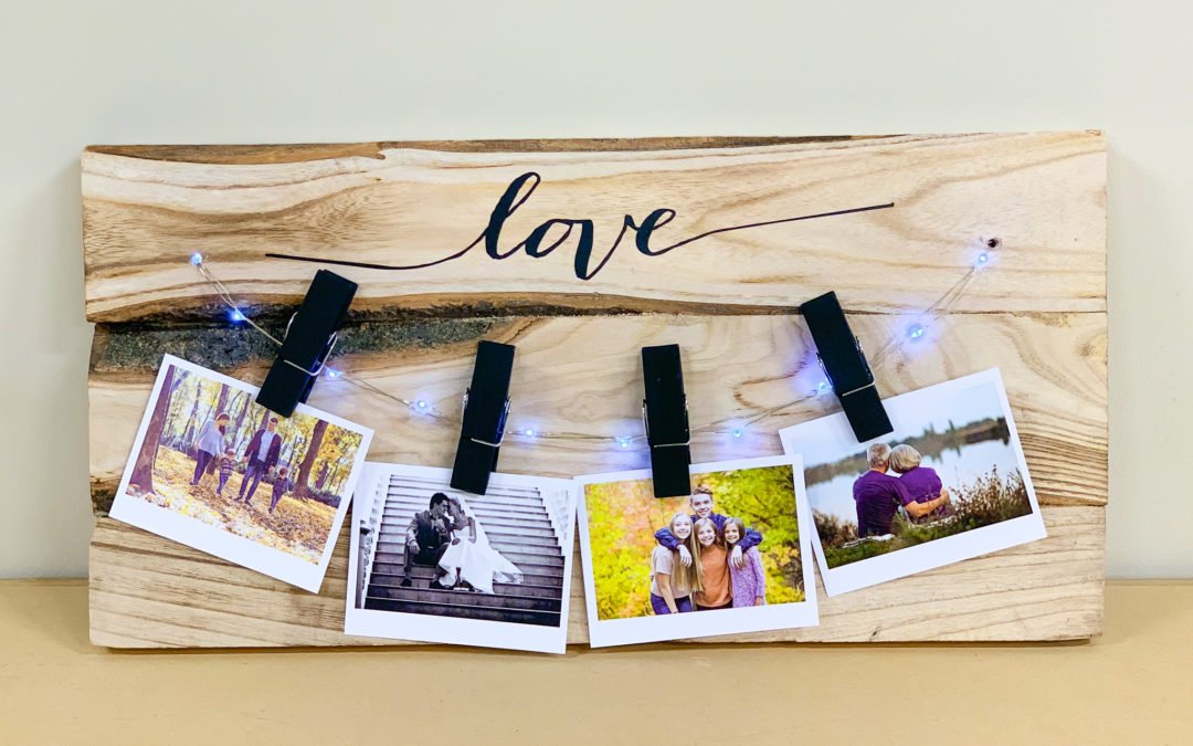 “Love” Lighted Picture Hanger